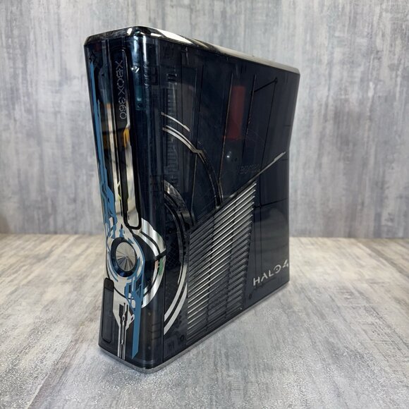 System-Halo 4 Limited Edition Console Xbox 360 Controllers Tested With Cables - Picture 10 of 16